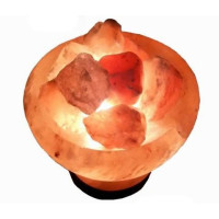 {
  "text": "salt lamp - bowl"
}
