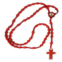 {
  "product_name": "St. Expedite rosary – red wood"
}