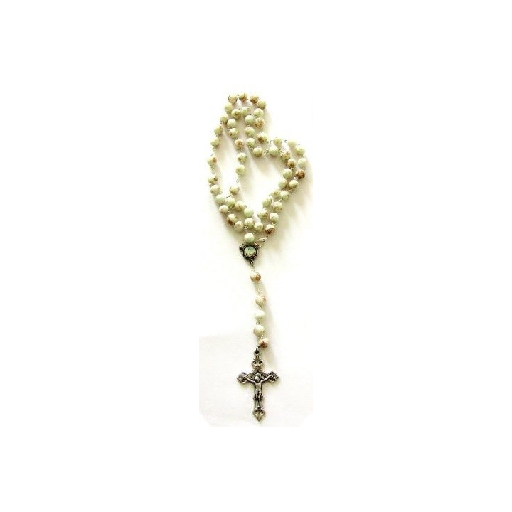 {
  "text": "creme ceramic rosary (with clasp)"
}