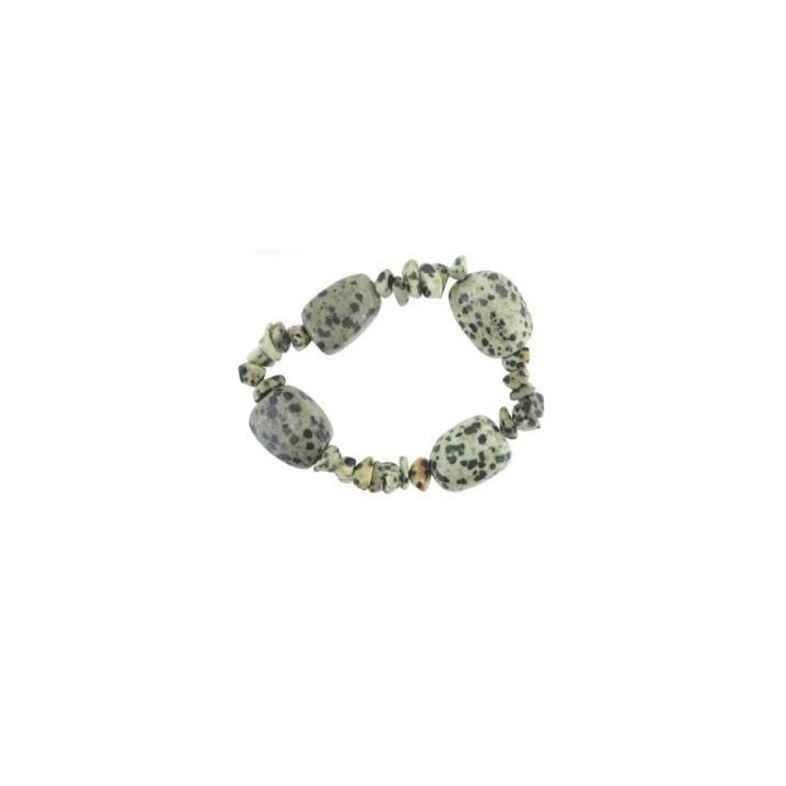 {
  "product_name": "Dalmatian Jasper Bracelet – 4 Stones"
}
