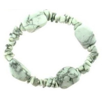 {
  "product_name": "howlita bracelet – 4 stones"
}