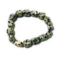 pulseira jaspe dalmata – pedras