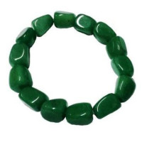 {
  "text": "green quartz bracelet – stones"
}