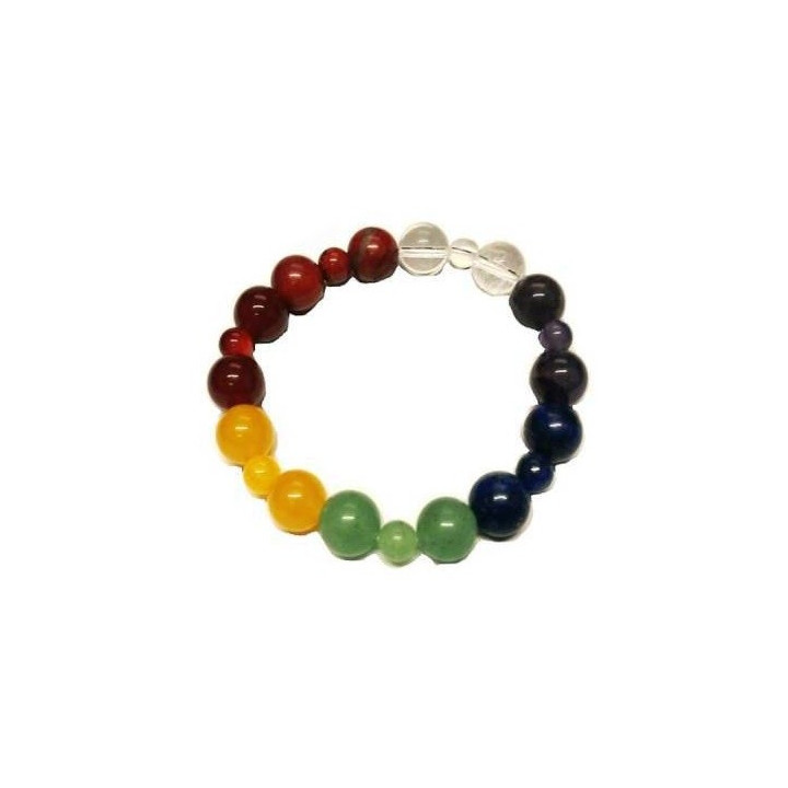 pulseira 7 chakras – bolas