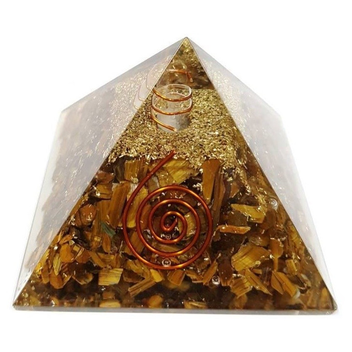 pirâmide orgonite olho tigre – 7 x 7