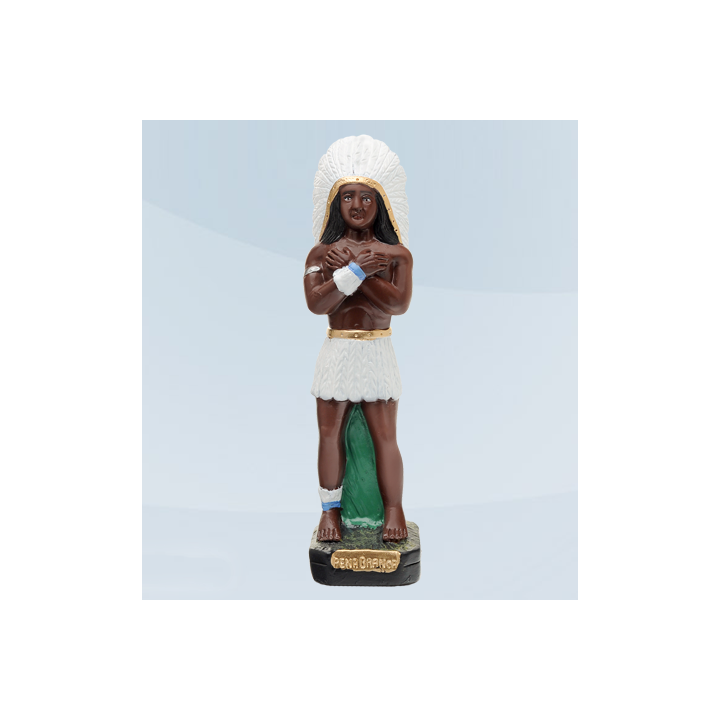 caboclo pena branca – 30cm