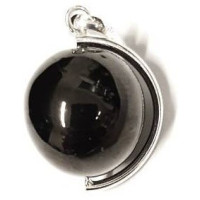 {
  "text": "shungite pendant – ball"
}