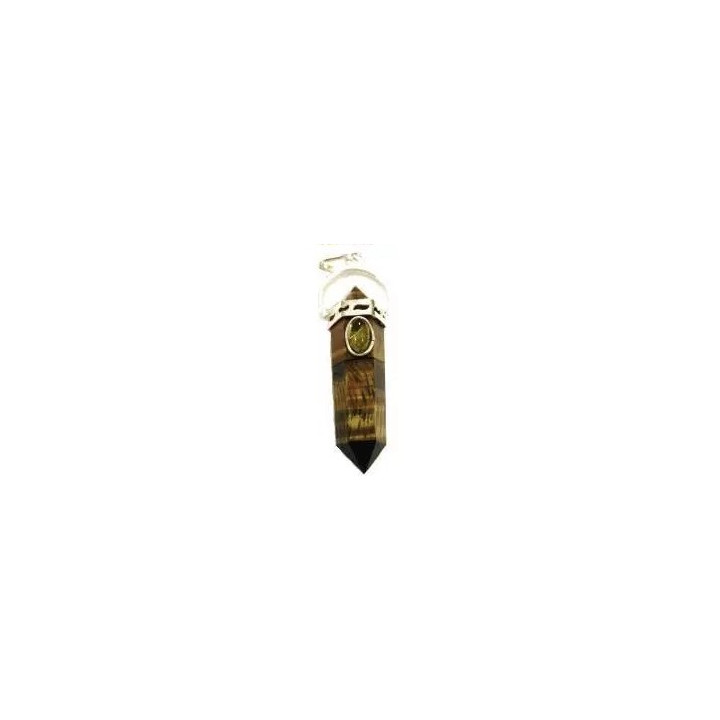 {
  "text": "tiger eye point - pendant"
}