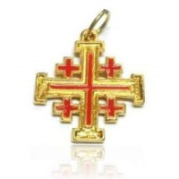 {
  "text": "Jerusalem cross"
}