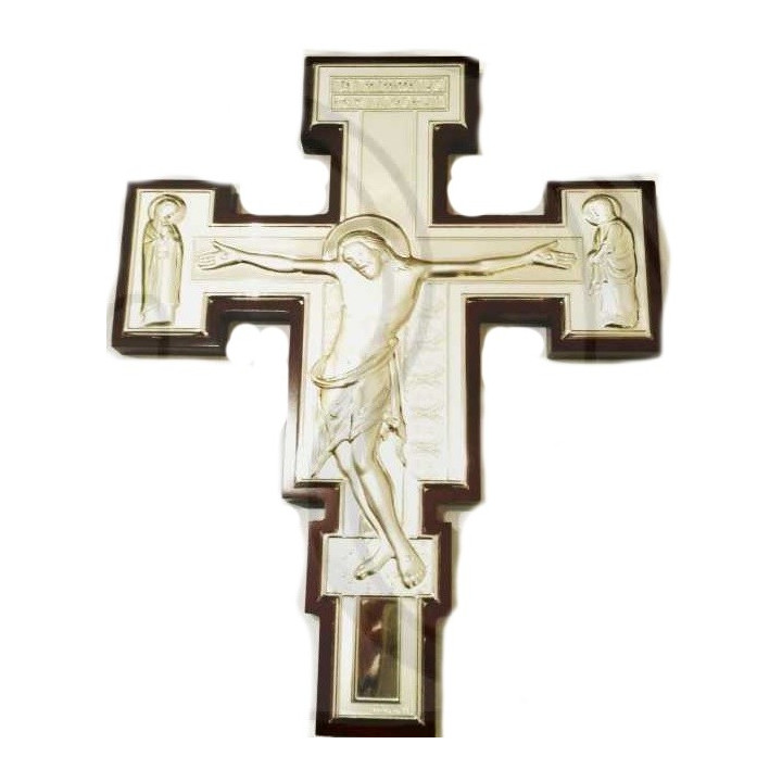 {
  "product": "silver and wood crucifix – 26cm"
}