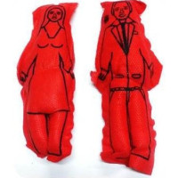 {
  "product_name": "Vodu (voodoo) cloth dolls – red couple"
}