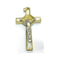 cruz de são bento em metal – 4cm