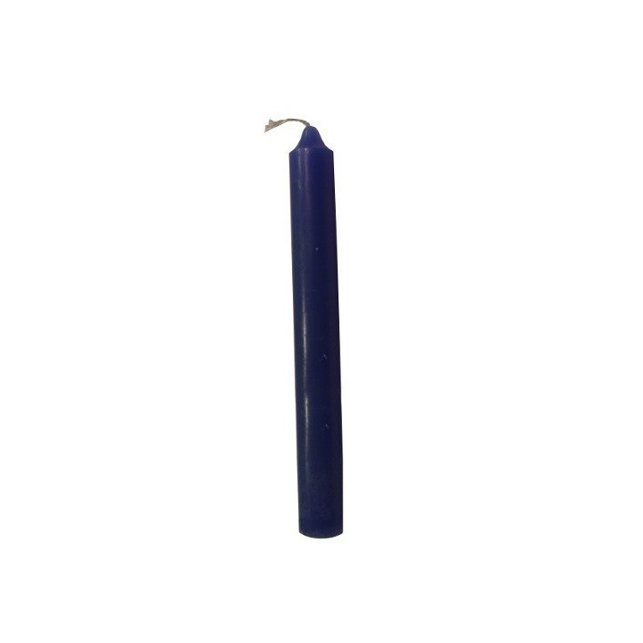 {
  "text": "1 dark blue candle (20×20)"
}
