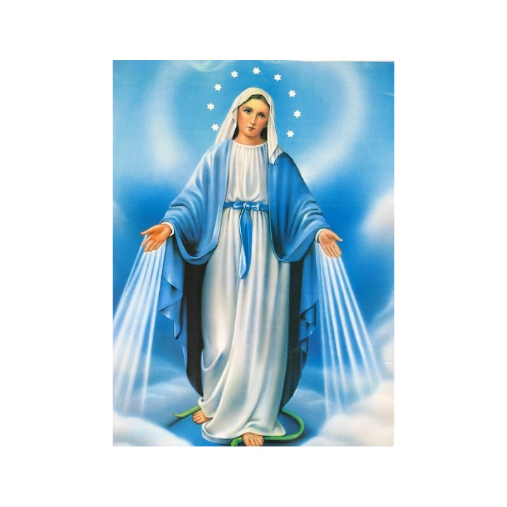 cartão – nossa senhora das graças