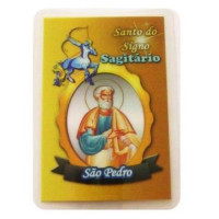 {
  "text": "zodiac card – sagittarius/st. peter"
}