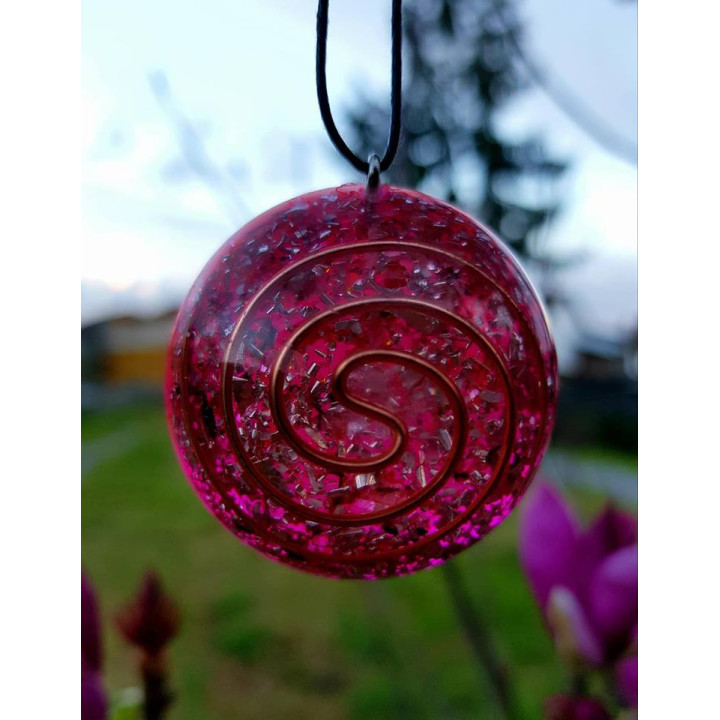 {
  "name": "ORGONITE - Pink Pendant Necklace"
}