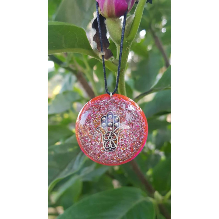 {
  "product_name": "ORGONITE - NECKLACE PENDANT - Hamsa Hand"
}