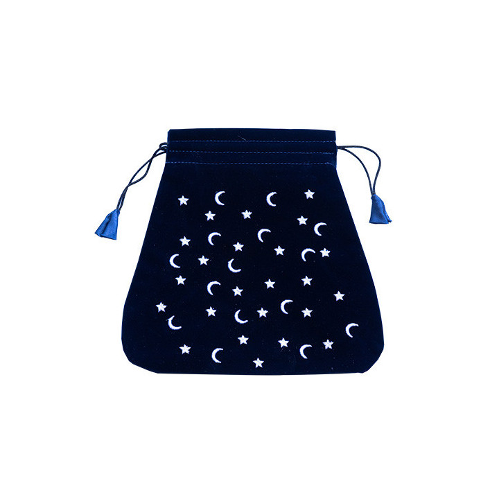 {
  "text": "tarot bag – moons and stars"
}