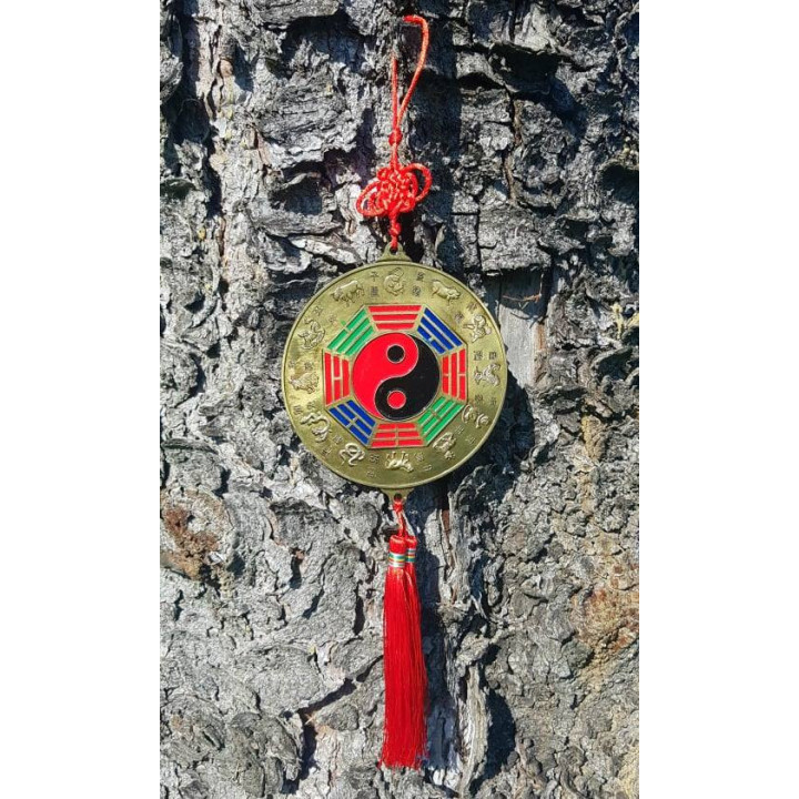 Chinese Yingyang Mirror 12cm