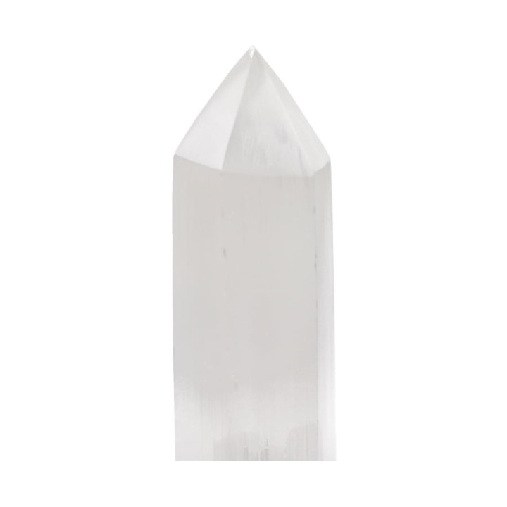 Selenite Ponta Lapidada - 9cm