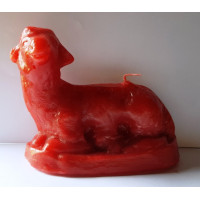 Vela Cordeiro Vermelho - Amansar Amor