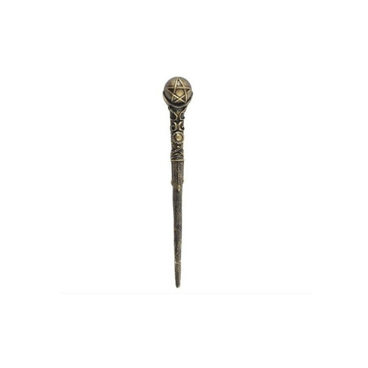{
  "name": "Magic Wand Pentagram in Bronze 24cm"
}