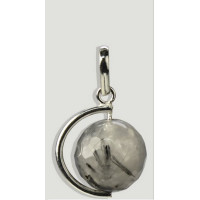 {
  "text": "turquoise tourmalinated pendant – ball"
}

Note: There seems to be a slight error in the original text as "quartzo 