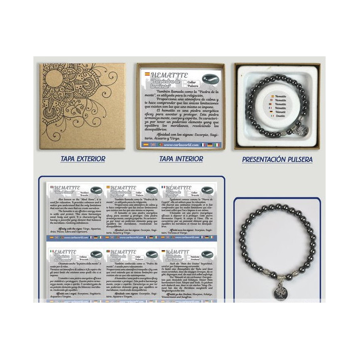 {
  "name": "Elegant Bracelet - Hematite with Amulet"
}