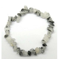 {
  "name": "Turquoise Tourmalinated Quartz Bracelet - Chip"
}

Note: The term "Quartzo Turmalinado" is typically translated as 