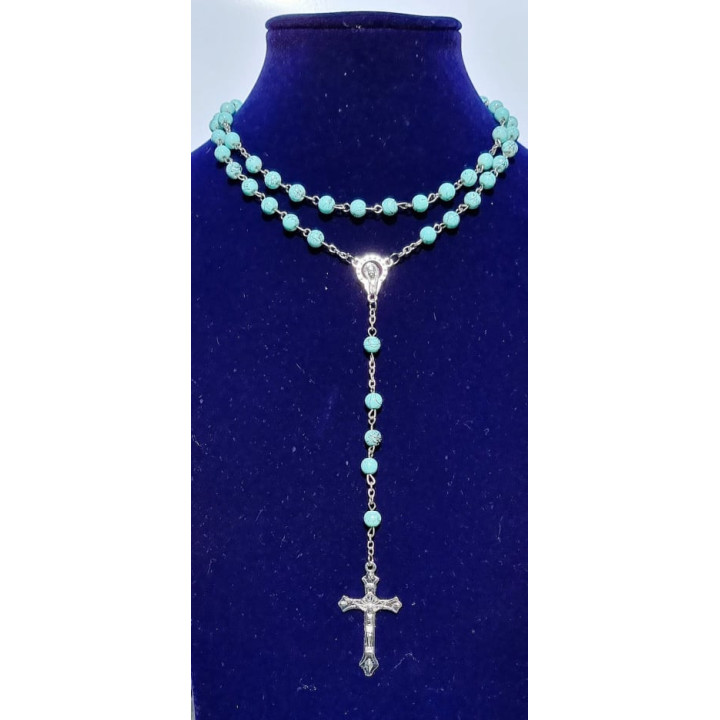 {
  "product_name": "Howlita Blue Rosary"
}