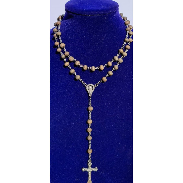 {
  "product_name": "Brown Wood Rosary"
}