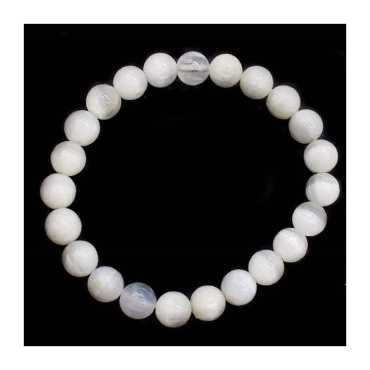 Pulseira Selenite - Bolas