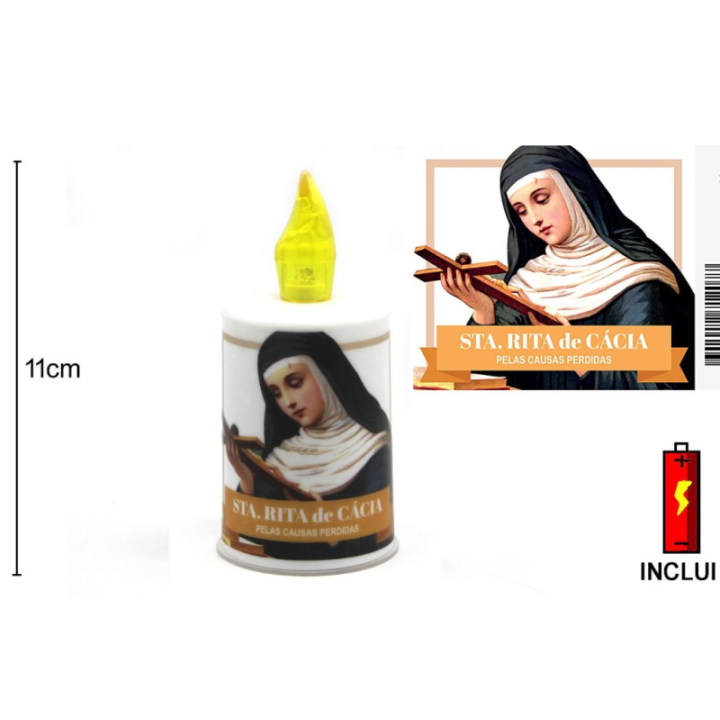 Vela Led Santa Rita
