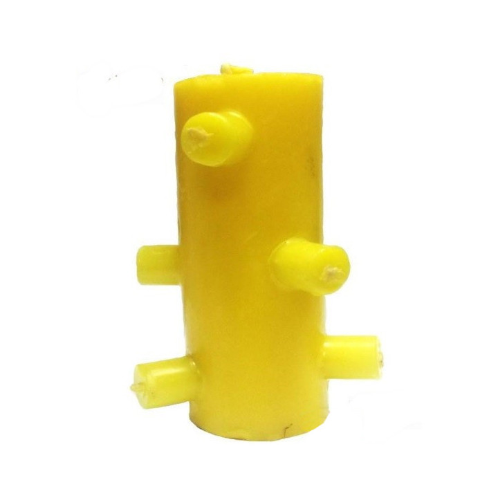 {
  "product_name": "7 Wick Yellow Candle - Against Envy - Candle"
}