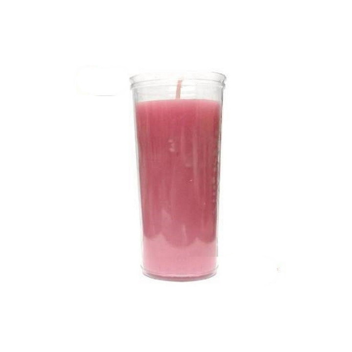 {
  "product_name": "Pink Plastic Jar Candle"
}