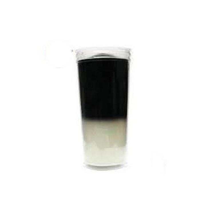 {
  "product_name": "Black and White Plastic Jar Candle"
}