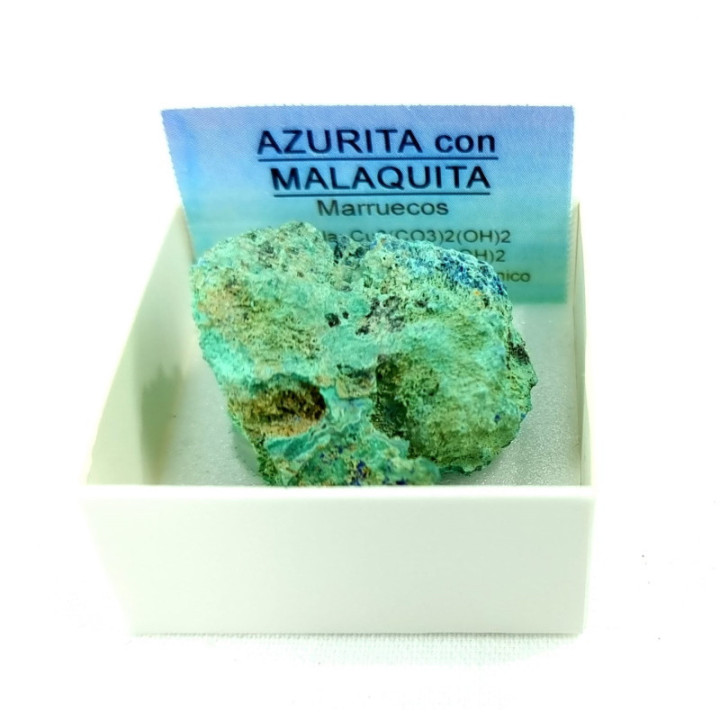 {
  "name": "Azurite with Malachite - (4x4 box)"
}