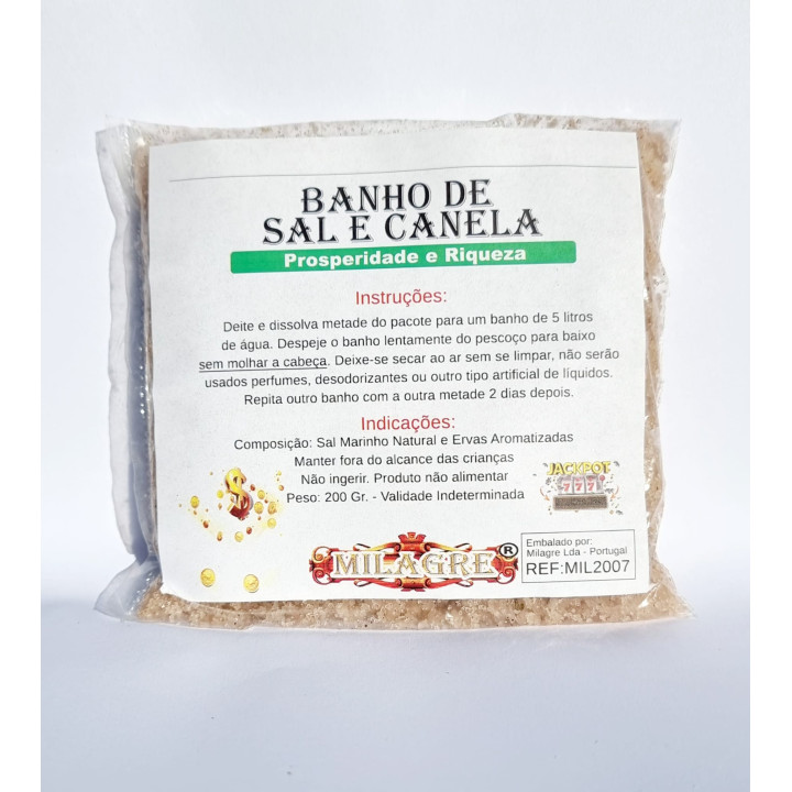 {
  "text": "salt and cinnamon bath"
}