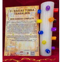 velão de 21 magias branco – descarrego completo