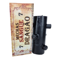 {
  "text": "7 wick dragon's blood candle - purification candle"
}