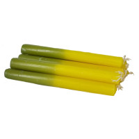 10 velas amarelas e verdes (15×15)