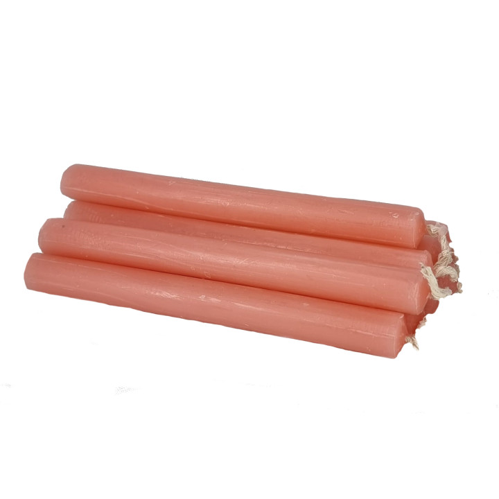 10 velas rosas (15×15)