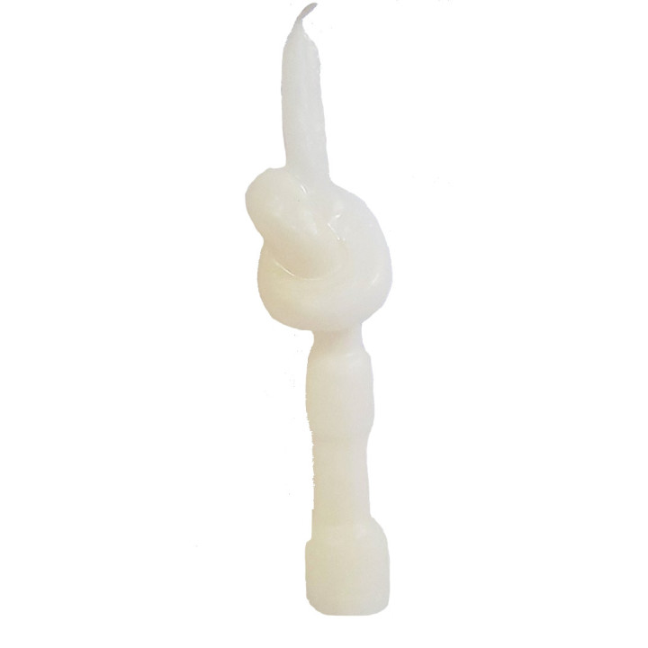 {
  "product_name": "White Knob Candle"
}