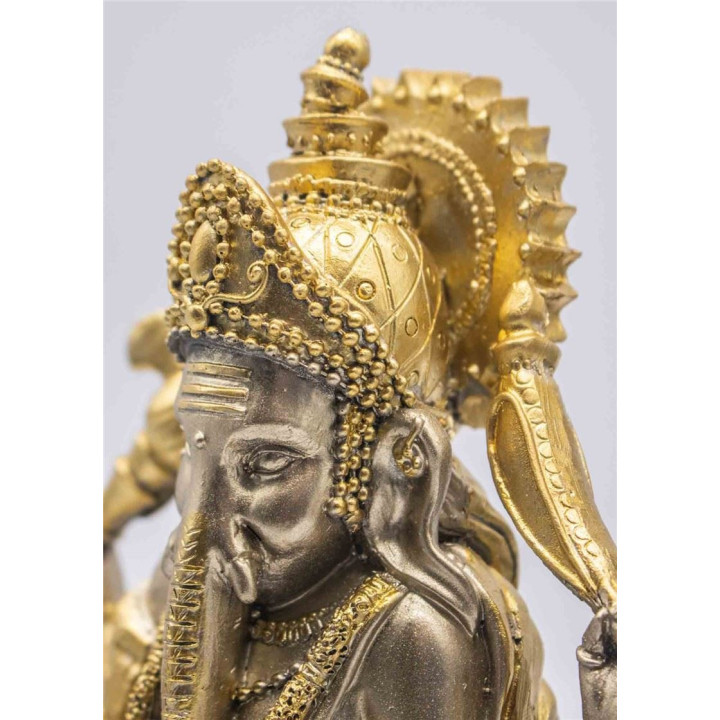 GANESHA - RESINA Dourada (A)