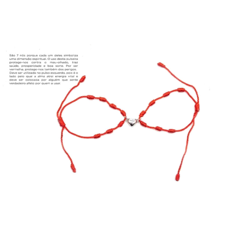 {
  "name": "7 Knot Bracelet - Heart 'Magnet' 2 Units"
}