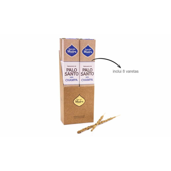 {
  "text": "Holy wood and champa incense"
}