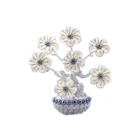 {
  "text": "Pendant of peace and happiness"
}