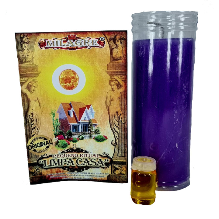 Vela de Pedido - Limpa Casa