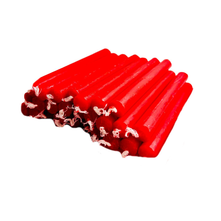 {
  "text": "red candles"
}