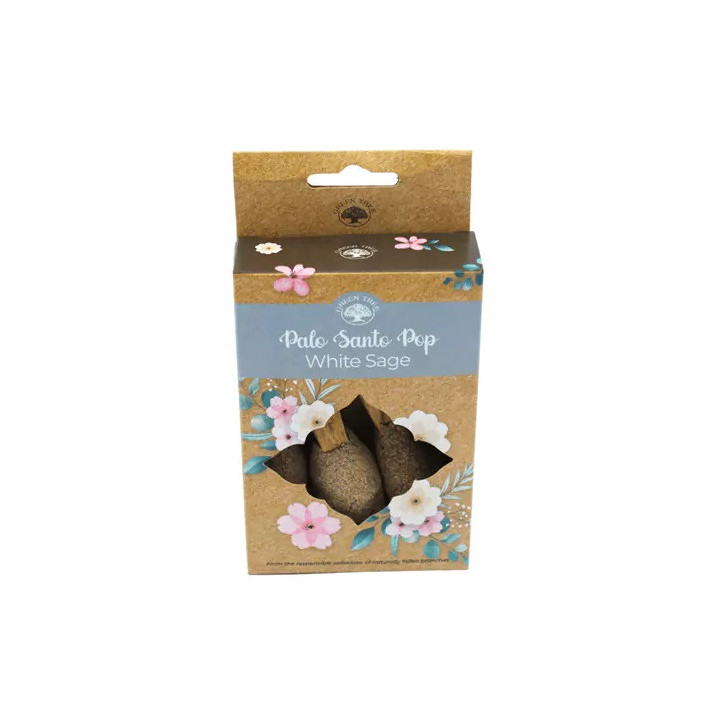 Tocha Pau Santo e Salvia Branca (Conj 3)